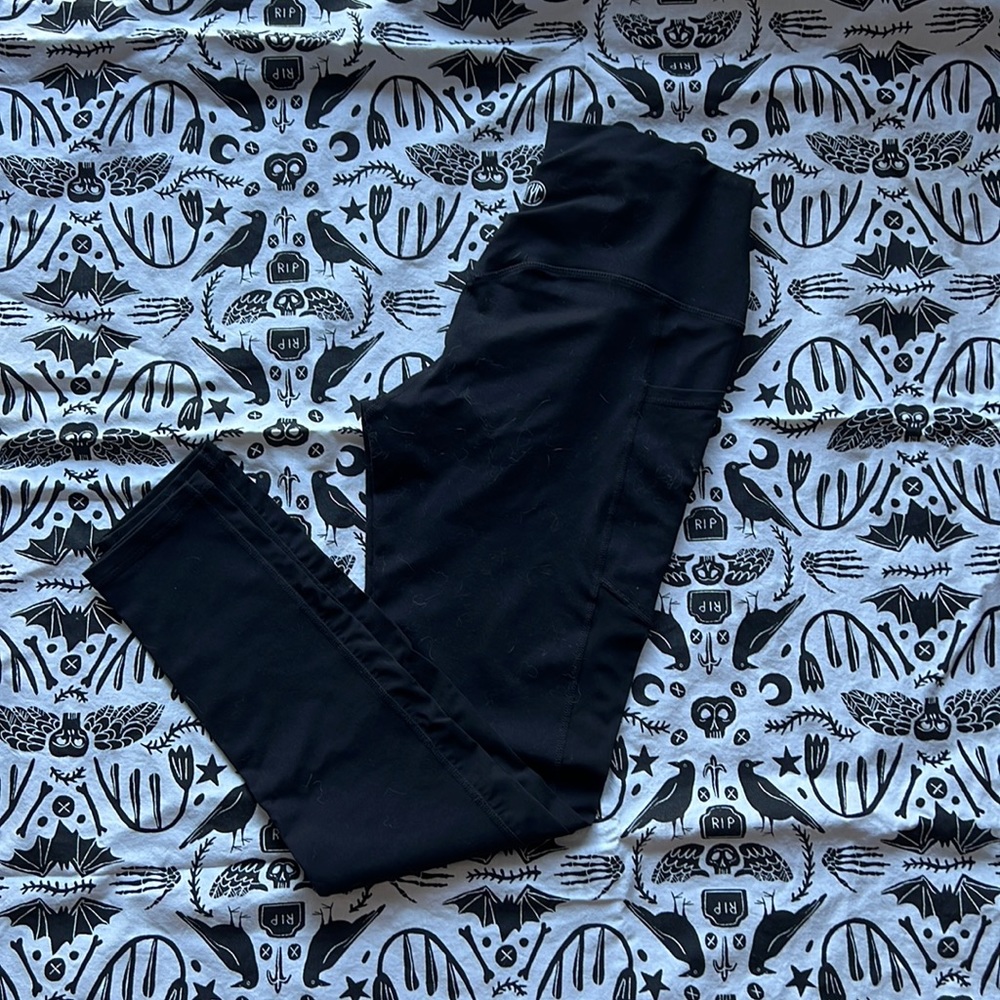 Til You Collapse mesh paneled legging